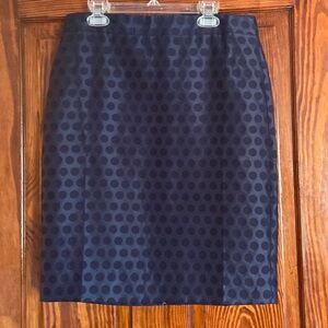 J Crew Navy skirt